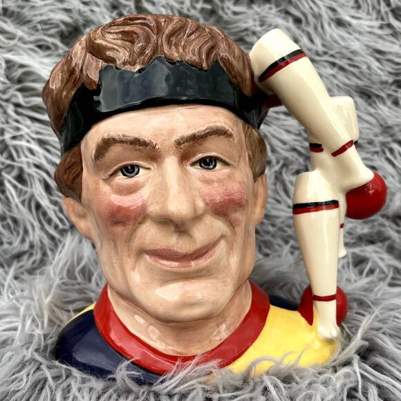 Vintage 1988 Royal Doulton England The Juggler Character Jug Mug Hand Made D6835 - Picture 1 of 14